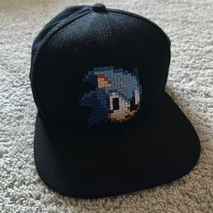 Snap Back Sonic The Hedgehog Hat